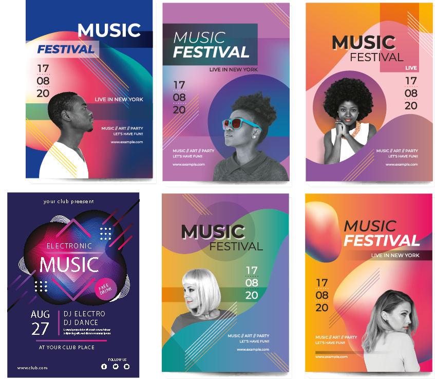 Affiches et flyers personnalisees