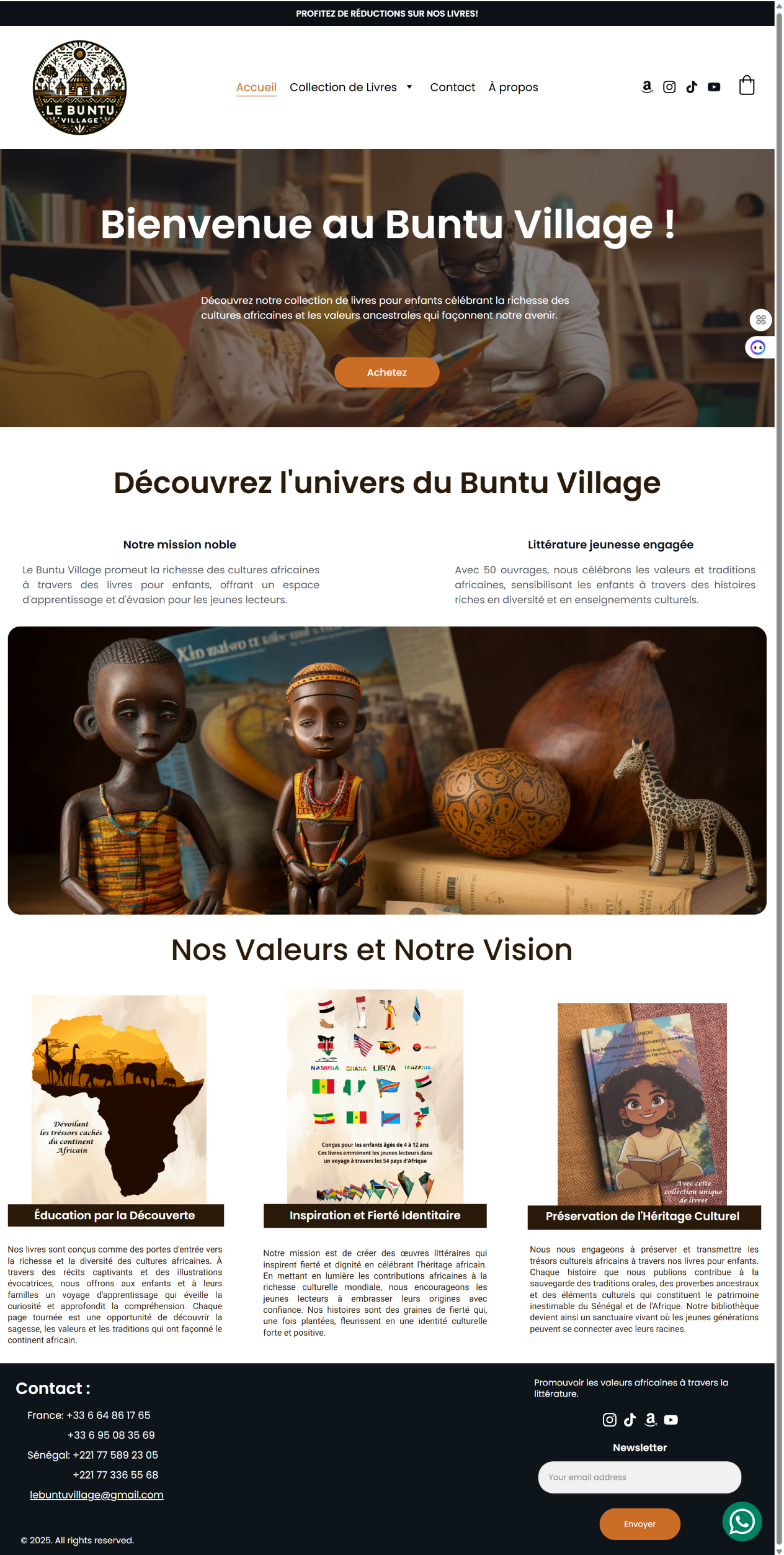 Capture du site Lebuntu Village